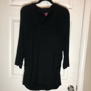 Vince Camuto plus size 2X 3/4 sleeve tunic shirt